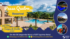 PASSEIO DE FÉRIAS – PASSA QUATRO (MG)