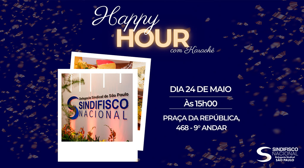 Happy Hour com Karaokê