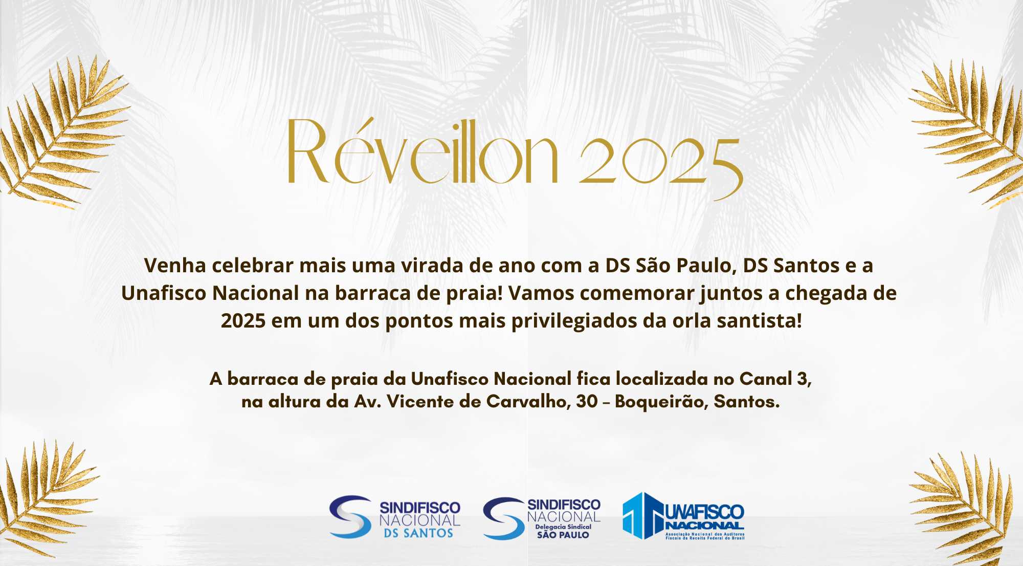 Réveillon 2025 em Santos - SP