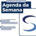 Agenda da Semana – 21 a 25 de outubro