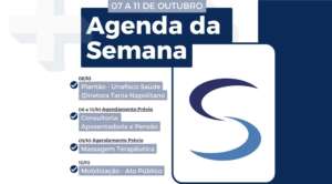 Agenda da Semana - 07 a 11 de outubro