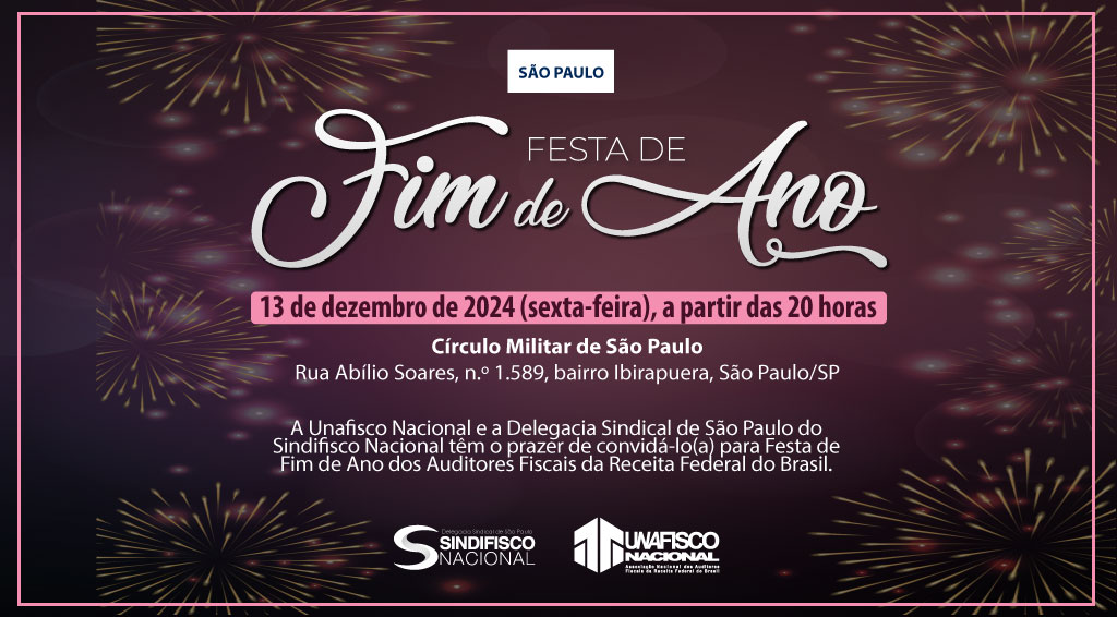 Festa de Fim de Ano 2024 - Inscrições abertas