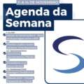 Agenda da Semana – 11 a 14 de novembro de 2024