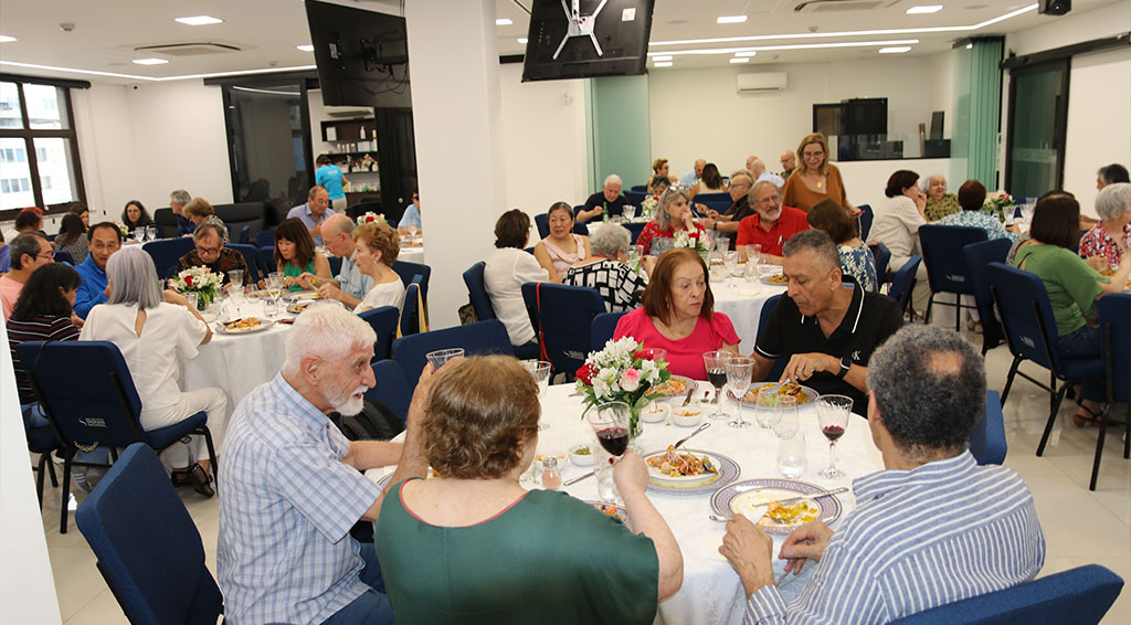 Filiados participam de treinamento e almoço na DS SP
