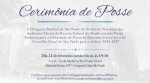 Cerimônia de Posse: Triênio 2025-2027