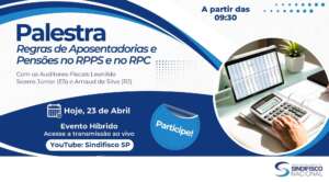 Assista a Palestra: Regras de Aposentadorias e Pensões no RPPS e no RPC
