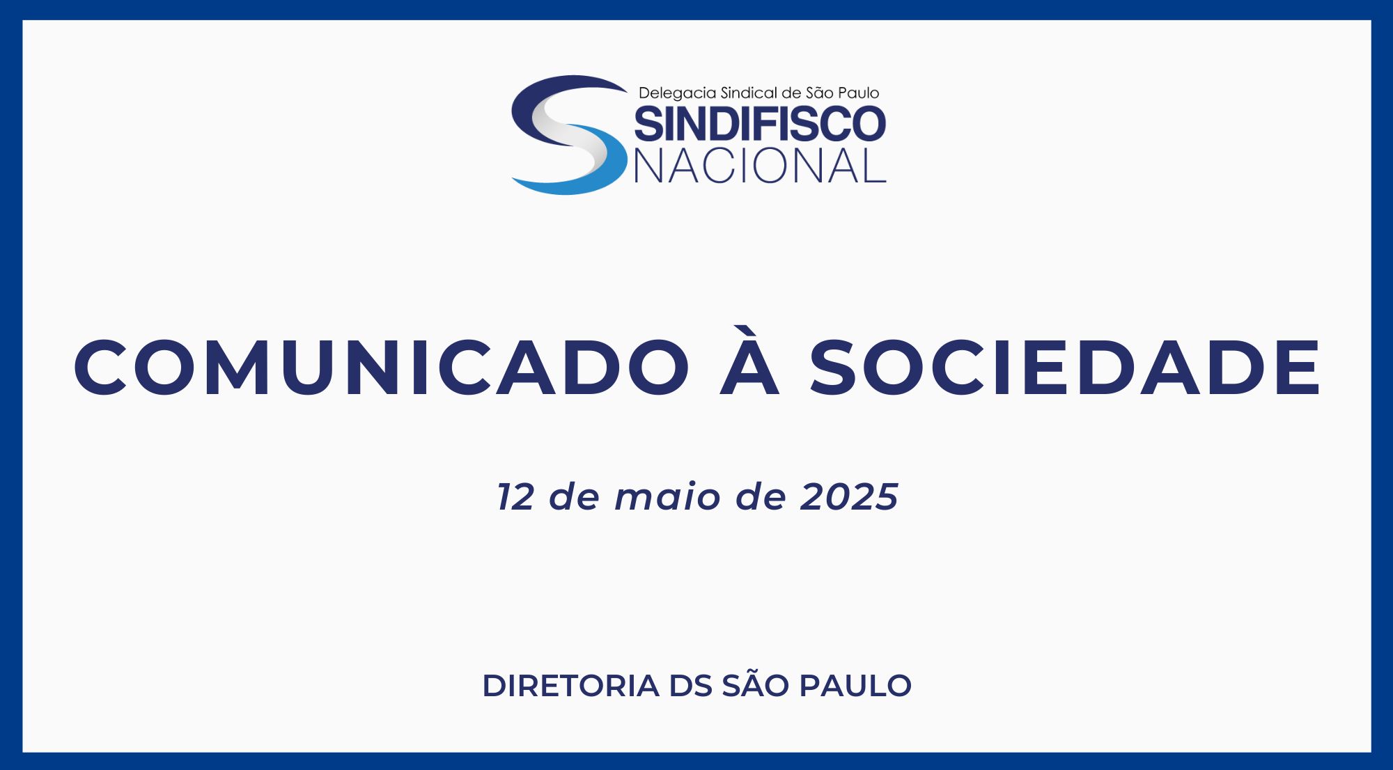 Comunicado Oficial – DS São Paulo