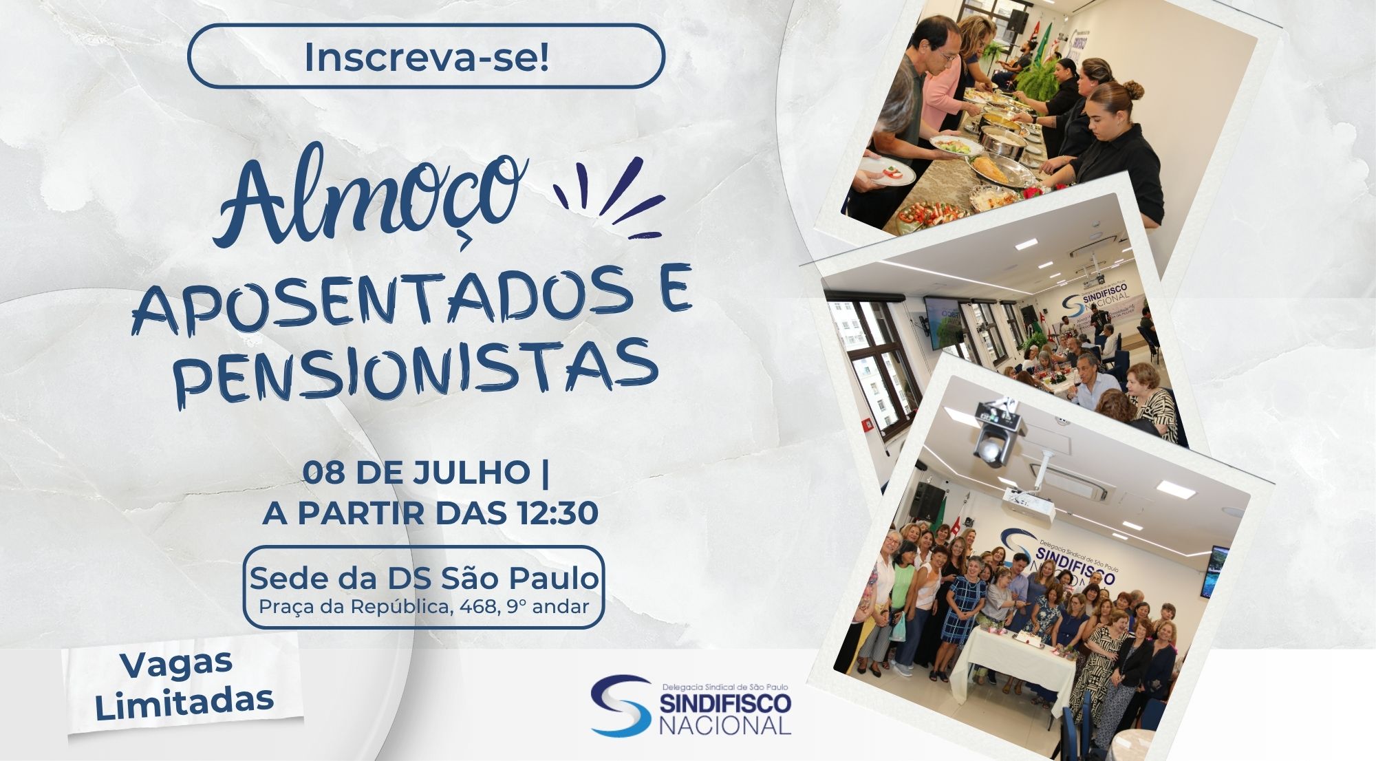 Almoço dos Aposentados e Pensionistas