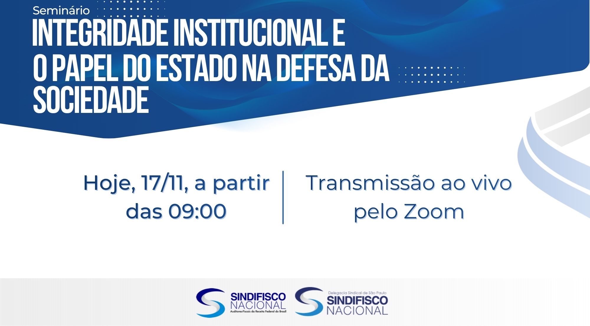Assista: Seminário sobre Integridade Institucional