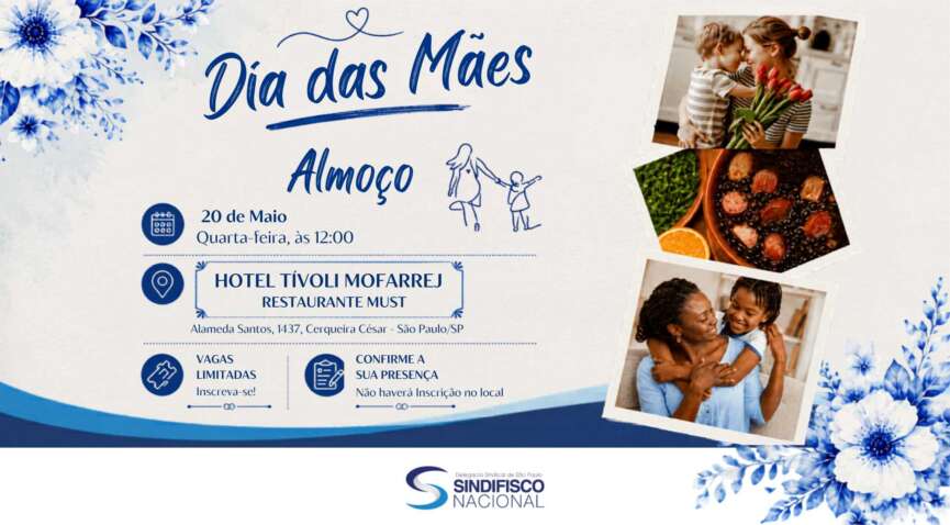 DS/SP realizará almoço em comemoração ao Dia das Mães
