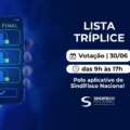 Votação aberta da Lista Tríplice das 9h às 17h