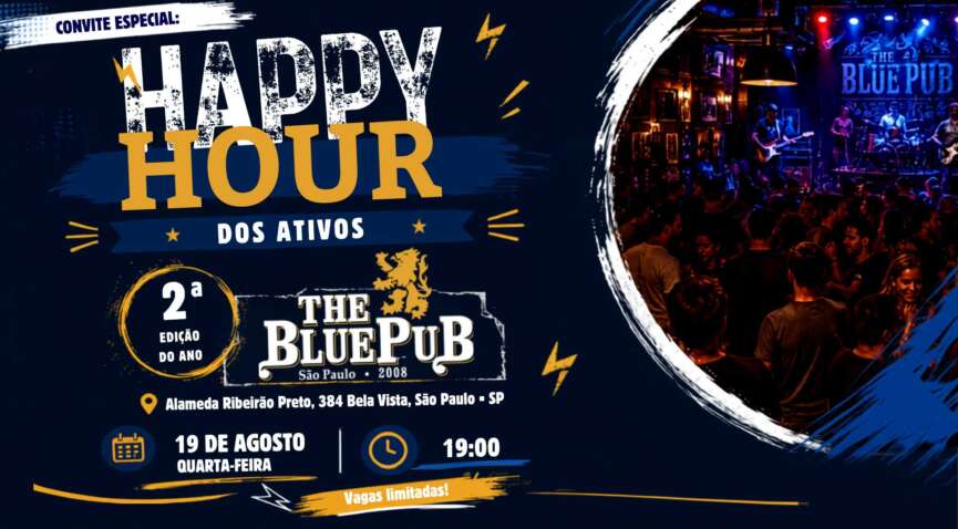 2ª Edição - Happy Hour DS São Paulo no The Blue Pub